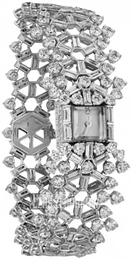 Cartier High Srebrny/18 karatowe białe złoto HPI01468