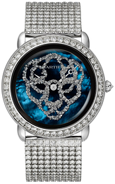 Cartier Panthere De Cartier Niebieski/18 karatowe białe złoto Ø37 mm HPI01472