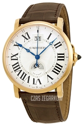 Cartier Rotonde De Cartier Biały/Skóra W1556220