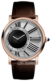 Cartier Rotonde De Cartier Biały/Skóra Ø31.3 mm W1556223