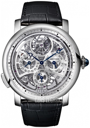 Cartier Rotonde De Cartier Szkieletowa tarczy/Skóra Ø45 mm W1556251
