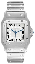 Cartier Santos de Cartier Srebrny/Stal 45x32 mm W20098D6
