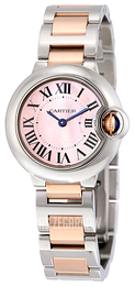 Cartier Ballon Blue Różowy/18 karatowe różowe złoto Ø28 mm W2BB0009