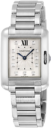 Cartier Tank Anglaise Srebrny/Stal W4TA0003