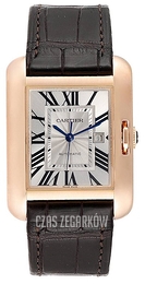 Cartier Tank Anglaise Srebrny/Skóra W5310005