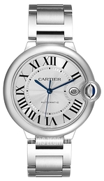 Cartier Ballon Bleu Srebrny/Stal Ø42.1 mm W69012Z4