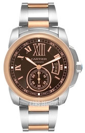 Cartier Calibre de Cartier Brązowy/18 karatowe różowe złoto Ø42 mm W7100050