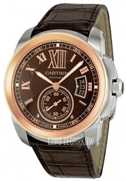 Cartier Calibre de Cartier Brązowy/Skóra Ø42 mm W7100051