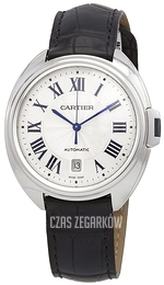 Cartier Calibre de Cartier Biały/Skóra Ø40 mm WGCL0005