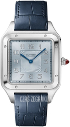 Cartier Santos Dumont Niebieski/Skóra WGSA0050