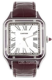 Cartier Santos Dumont Biały/Skóra WGSA0053
