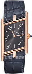 Cartier Tank Asymetrique Ciemnoszary/Skóra WGTA0043
