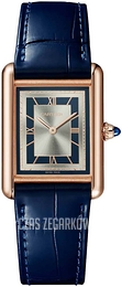Cartier Tank Louis Srebrny/Skóra WGTA0058