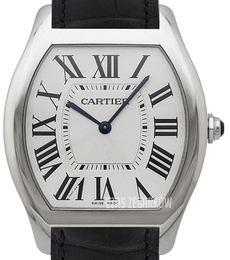 Cartier Tortue Srebrny/Skóra WGTO0003