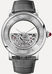 Cartier Rotonde de Szkieletowa tarczy/Skóra Ø43.5 mm WHRO0082