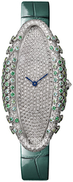 Cartier Baignoire Zestaw diamentów/Skóra WJLI0015
