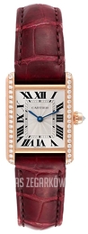 Cartier Tank Louis Srebrny/Skóra WJTA0010