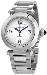 Cartier Pasha De Cartier Srebrny/Stal Ø35 mm WSPA0013