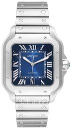 Cartier Santos De Cartier Niebieski/Stal WSSA0030