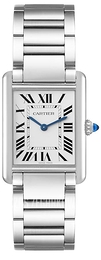 Cartier Tank Must De Cartier Srebrny/Stal WSTA0052