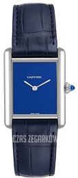 Cartier Tank Must De Cartier Niebieski/Skóra WSTA0055