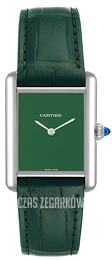 Cartier Tank Must De Cartier Zielony/Skóra WSTA0056