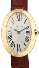 Cartier Baignoire Srebrny/Satyna 31.6x24.5 mm W8000009