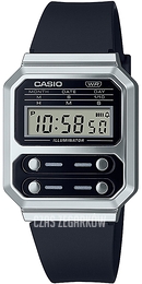 Casio Vintage Szary/Żywica z tworzywa sztucznego Ø33 mm A100WEF-1AEF