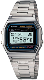 Casio Collection Szary/Stal A158WA-1UWDF