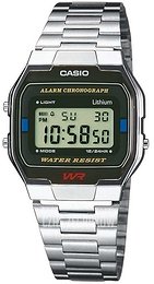 Casio Collection Stal 36.8x33 mm A163WA-1QES
