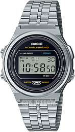 Casio Vintage Ekran LCD/Stal Ø36.6 mm A171WE-1AEF