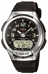 Casio Collection Czarny/Żywica z tworzywa sztucznego Ø41 mm AQ-180W-1BVES