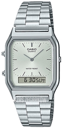 Casio Vintage Srebrny/Stal Ø29.8 mm AQ-230A-7AMQYES