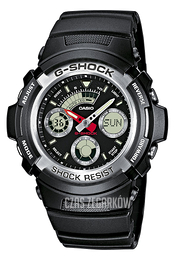 Casio G-Shock Czarny/Żywica z tworzywa sztucznego Ø46.4 mm AW-590-1AER