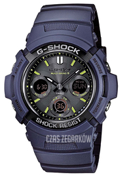 Casio G-Shock Ekran LCD/Żywica z tworzywa sztucznego Ø46.4 mm AWG-M100NV-2AER