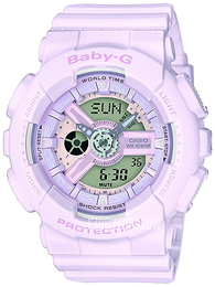Casio Baby-G Ekran LCD/Żywica z tworzywa sztucznego Ø46.3 mm BA-110-4A2ER