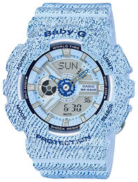 Casio Baby-G Wielokolorowy/Żywica z tworzywa sztucznego Ø43 mm BA-110DC-2A3ER