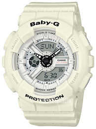 Casio Baby-G Ekran LCD/Żywica z tworzywa sztucznego Ø43 mm BA-110PP-7AER