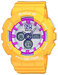 Casio Baby-G Srebrny/Żywica z tworzywa sztucznego Ø46 mm BA-120-9BER