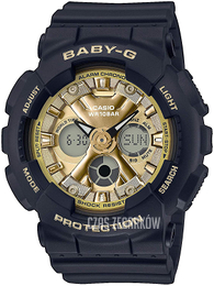 Casio Baby-G Żółte złoto/Żywica z tworzywa sztucznego Ø44 mm BA-130-1A3ER