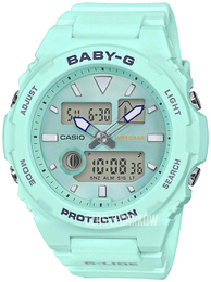 Casio Baby-G Niebieski/Żywica z tworzywa sztucznego Ø42 mm BAX-100-3AER
