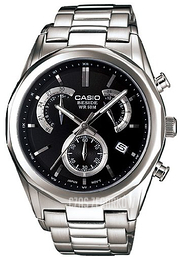 Casio Collection Czarny/Stal Ø44 mm BEM-509D-1AVEF