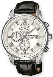 Casio Collection Srebrny/Skóra Ø42 mm BEM-511L-7AVEF