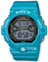 Casio Baby-G Ekran LCD/Żywica z tworzywa sztucznego Ø45 mm BG-6903-2ER
