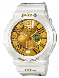 Casio Baby-G Żółte złoto/Żywica z tworzywa sztucznego Ø45 mm BGA-160KS-7BER