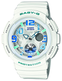 Casio Baby-G Wielokolorowy/Żywica z tworzywa sztucznego Ø44 mm BGA-190-7BER