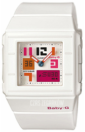 Casio Baby-G Biały/Żywica z tworzywa sztucznego 43.2x36 mm BGA-200PD-7BER