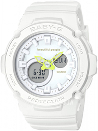 Casio Baby-G Biały/Żywica z tworzywa sztucznego Ø46 mm BGA-270BP-7ADR