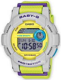 Casio Baby-G Ekran LCD/Żywica z tworzywa sztucznego 49.3x44 mm BGD-180-3ER