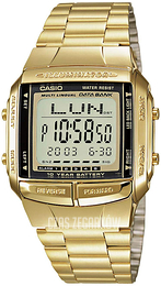 Casio Collection Stal w odcieniu złota 43.1x37.7 mm DB-360GN-9AEF